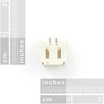 Picture of JST Right Angle Connector - White