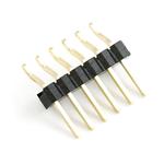Picture of 6 Pin Right Angle Male SMD Header