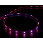 Picture of LED Strip - RGB Addressable (SK9822), Waterproof, 30 LED / m, Black PCB, (1M)