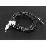 Picture of A/V and RCA (Composite Video, Audio) Cable for Raspberry Pi