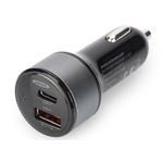 Picture of Ednet USB Dual Type A + Type-C Car Charger 3 Amp