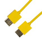 Picture of HDMI Cable (Slimline) - 0.5M Yellow