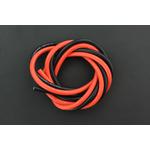 Picture of High Temperature Resistant Silicone Wire (10AWG 6mm2 1m Red & Black)