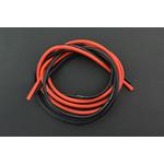 Picture of High Temperature Resistant Silicone Wire (12AWG 4mm2 1m Red & Black)
