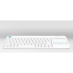 Picture of Logitech K400 Plus Wireless Keyboard with Touch Pad - White