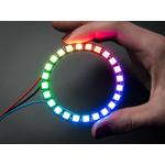 Picture of NeoPixel Ring - 24 x WS2812 5050 RGB LED with Integrated Drivers