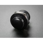Picture of 16mm Panel Mount Momentary Pushbutton - Black