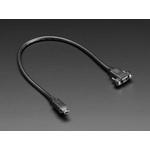 Picture of Panel Mount Extension USB Cable - Mini B Male to Mini B Female