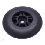 Picture of Pololu Scooter/Skate Wheel 100×24mm - Black