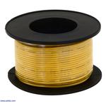 Thumbnail image of Pololu - Stranded Wire: Yellow, 20 AWG, 40 Feet