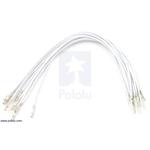 Picture of Wires with Pre-crimped Terminals 10-Pack M-F 6