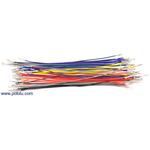 Picture of Wires with Pre-crimped Terminals 50-Piece Rainbow Assortment F-F 6