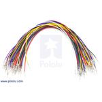 Picture of Wires with Pre-crimped Terminals 50-Piece Rainbow Assortment M-M 12