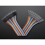 Thumbnail image of Premium Male/Male Jumper Wires - 20 x 6" (150mm)