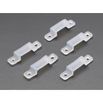 Picture of Silicone Clips for NeoPixel LED Strips - set of 5