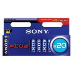 Picture of Sony AA Alkaline Battery Pack - Stamina Plus 20 Pack