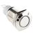Picture of Metal Pushbutton - Latching (16mm, White)
