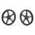 Picture of Pololu Wheel 70x8mm Pair - Black