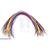 Picture of Wires with Pre-crimped Terminals 50-Piece Rainbow Assortment F-F 12