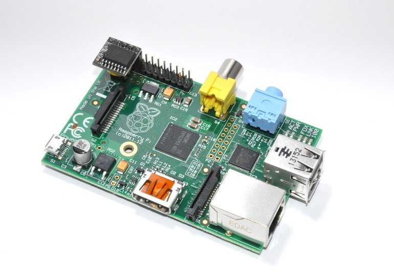Raspberry Pi RTC Module installed